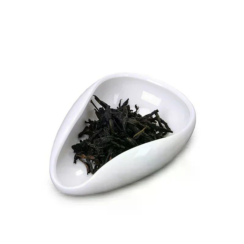 Coffee and tea tools ceramic tea scoops ceramic accessories chinese kung fu tea thumbnail 5