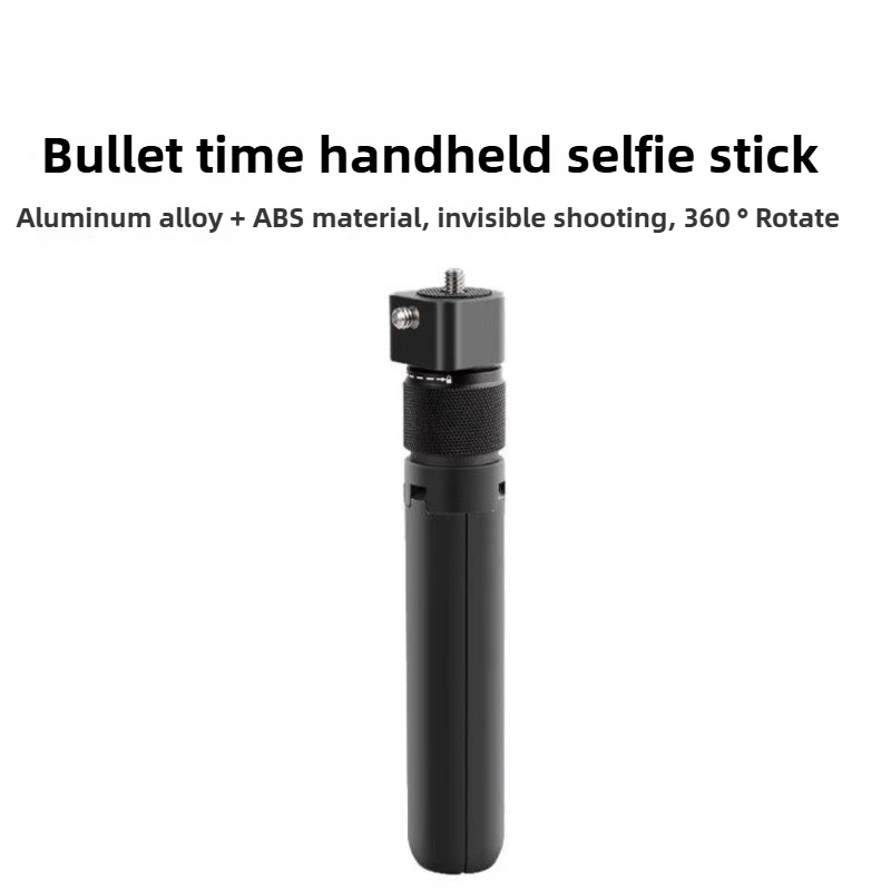 Bullet Time Rotating Handle Tripod Stand for Insta360 X5 X4 Air X3/ DJI Osmo 360 Panoramic Action Camera Accessories thumbnail 6