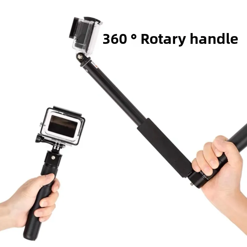 Bullet Time Rotating Handle Tripod Stand for Insta360 X5 X4 Air X3/ DJI Osmo 360 Panoramic Action Camera Accessories thumbnail 5