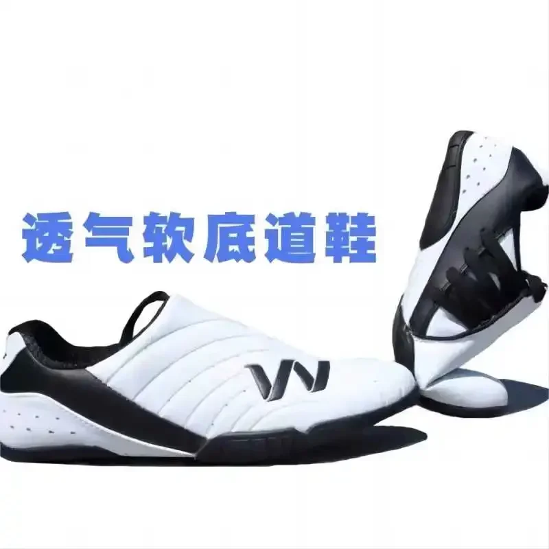 Professional Taekwondo Shoes Men Women Martial Arts Shoes Big Size 36-46  Karate Taekwondo Shoes Breathable Training Sneakers thumbnail 2