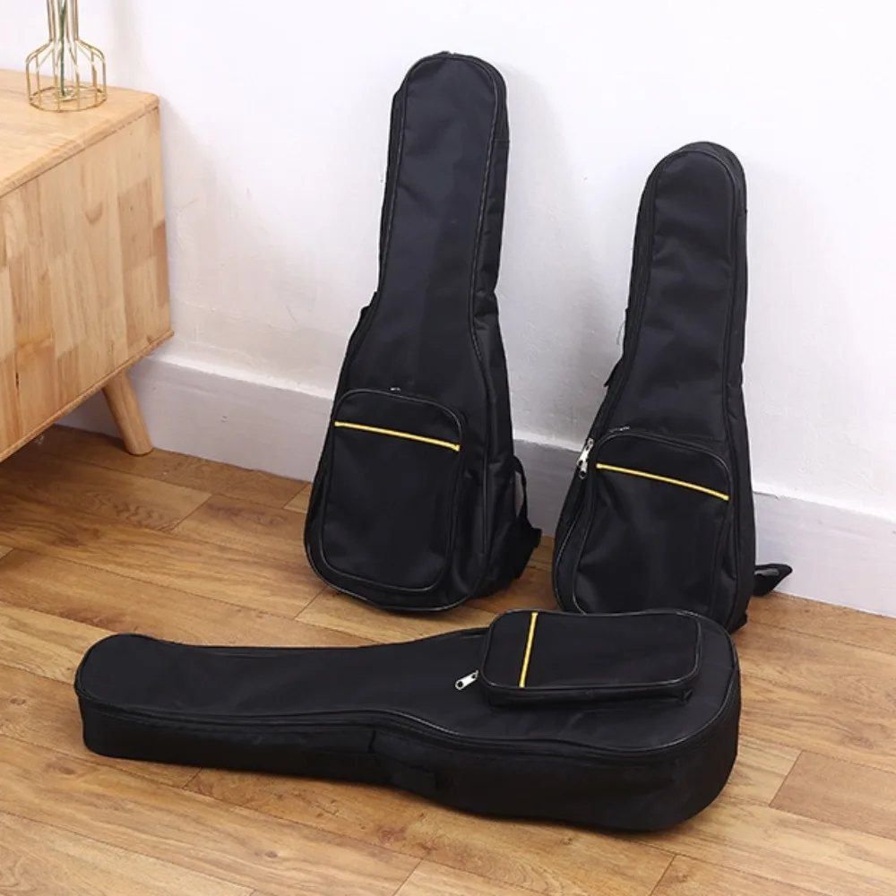 21/23/26 Inch Ukulele Backpack Double Shoulder Straps Sponge Padded Mini Guitar Bag Oxford Fabric with Handle Instrument Bag thumbnail 2