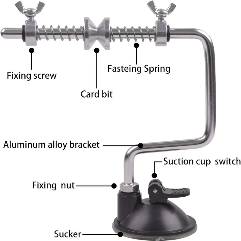 Outdoor Fishing Reel Winding Spooler Aluminum Alloy Fishing Line Winder  Fishing Reel Specific Winding Device Outdoors Tackle thumbnail 4