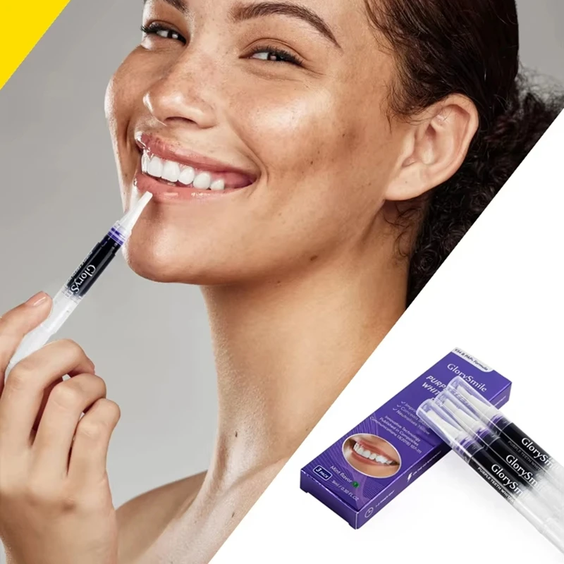 Purple Instant Teeth Whitening Pen Tartar Toothpaste Cleaning Tooth Stain No Sensitivity For A Whiter Brighter Smile Decay Care thumbnail 4