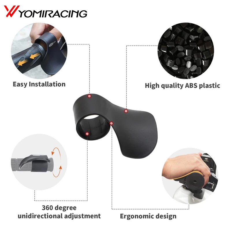 Universal Motorcycle Accelerator Booster Non-Slip Handle Control Assist Grip Handlebar Hand Rest Moto Equipments Accessories thumbnail 5