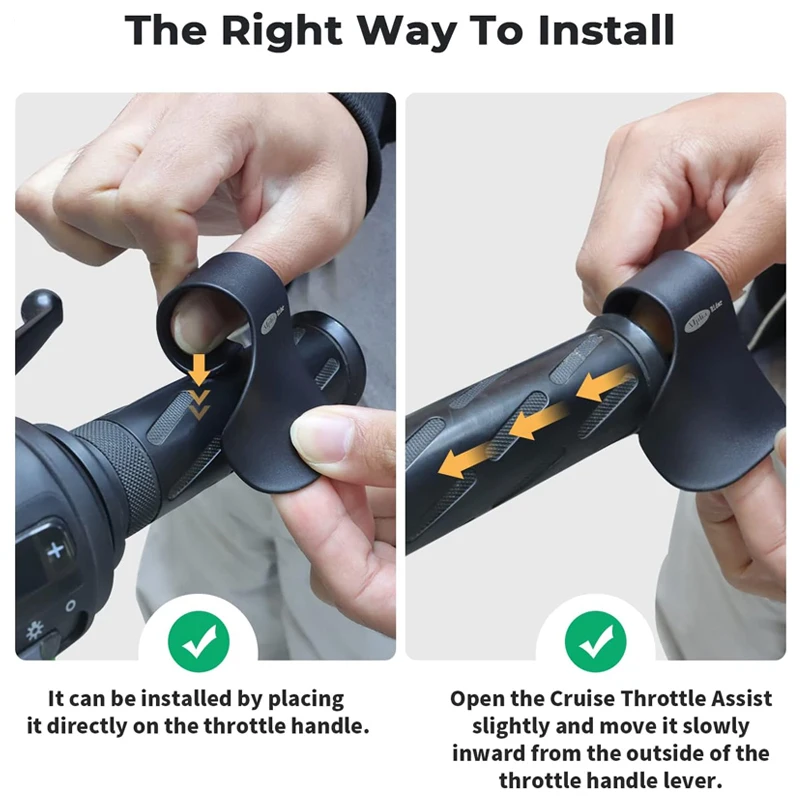 Universal Motorcycle Accelerator Booster Non-Slip Handle Control Assist Grip Handlebar Hand Rest Moto Equipments Accessories thumbnail 4