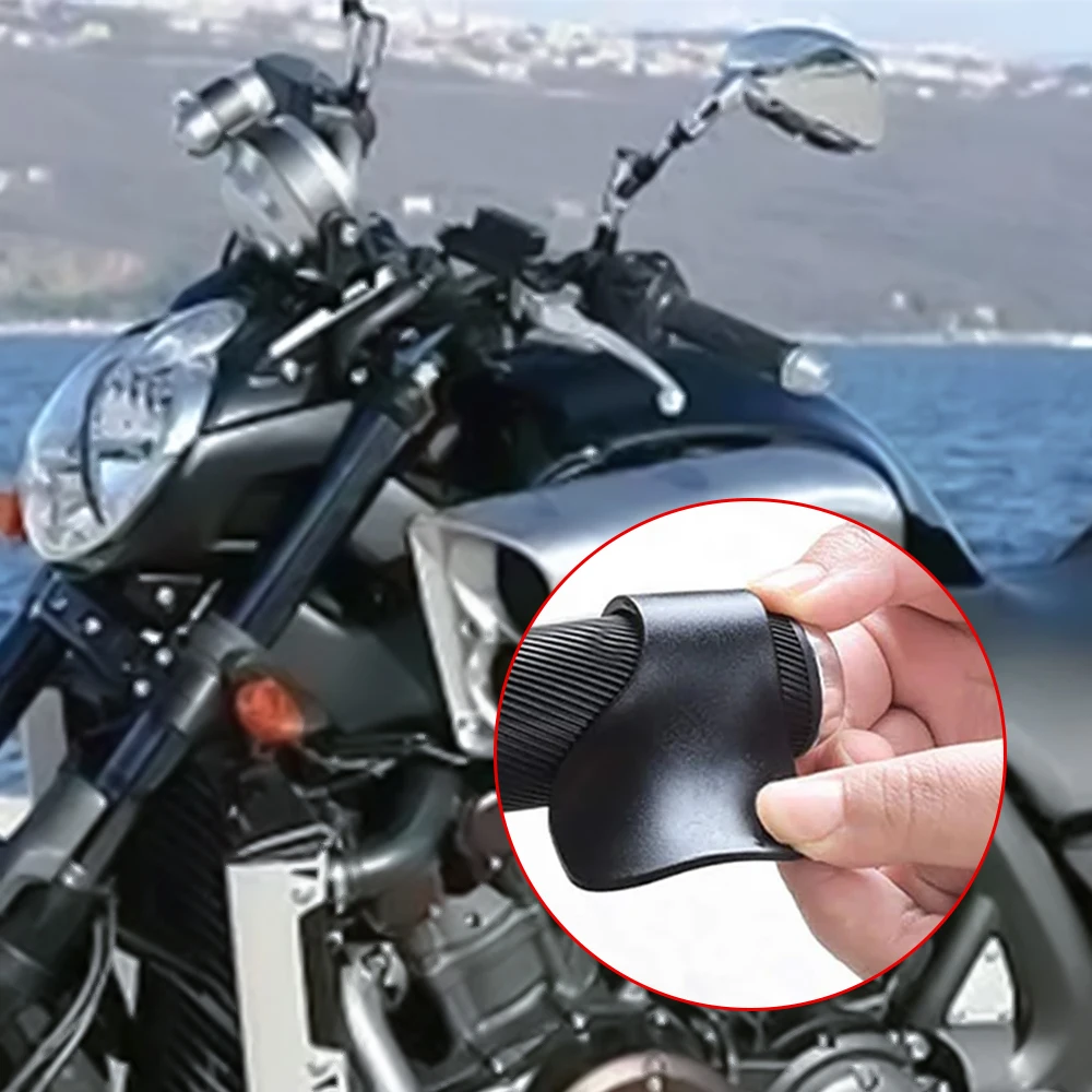Universal Motorcycle Accelerator Booster Non-Slip Handle Control Assist Grip Handlebar Hand Rest Moto Equipments Accessories thumbnail 3
