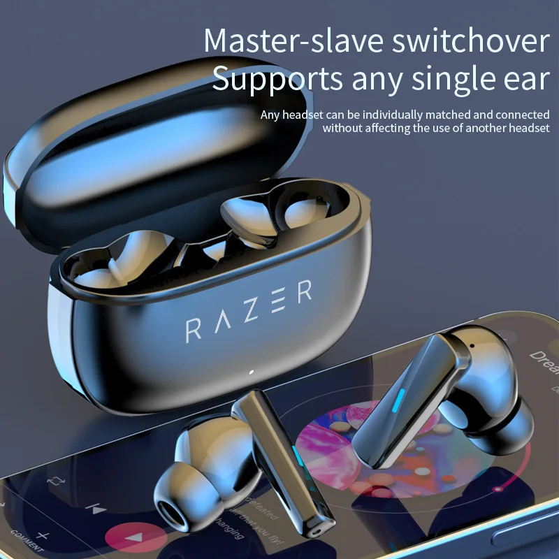 Razer Mate 50 Wireless Bluetooth Earphones & Headphones In-ear Earplugs Waterproof Fitness Motion Music Headset With Mic