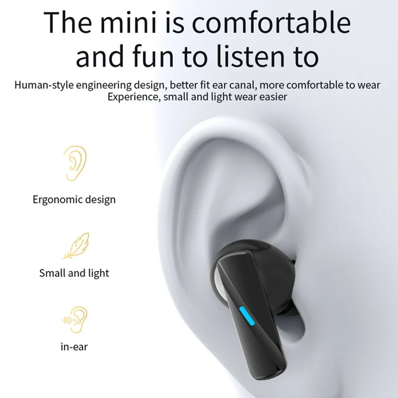 Razer Mate 50 Wireless Bluetooth Earphones & Headphones In-ear Earplugs Waterproof Fitness Motion Music Headset With Mic thumbnail 4