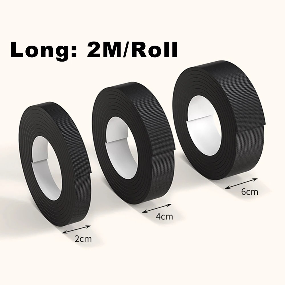 Thicken Non Slip Furniture Pads Self Adhesive Rubber Chairs Tables Leg Protector Noise Reduce Floor Wall Bumper Strips DIY Shape thumbnail 6