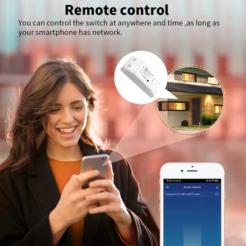 Tuya WiFi Smart Switch APP Wireless Controller Universal Breaker Timer Smart Life Work Switch Lncluding Bluetooth thumbnail 3