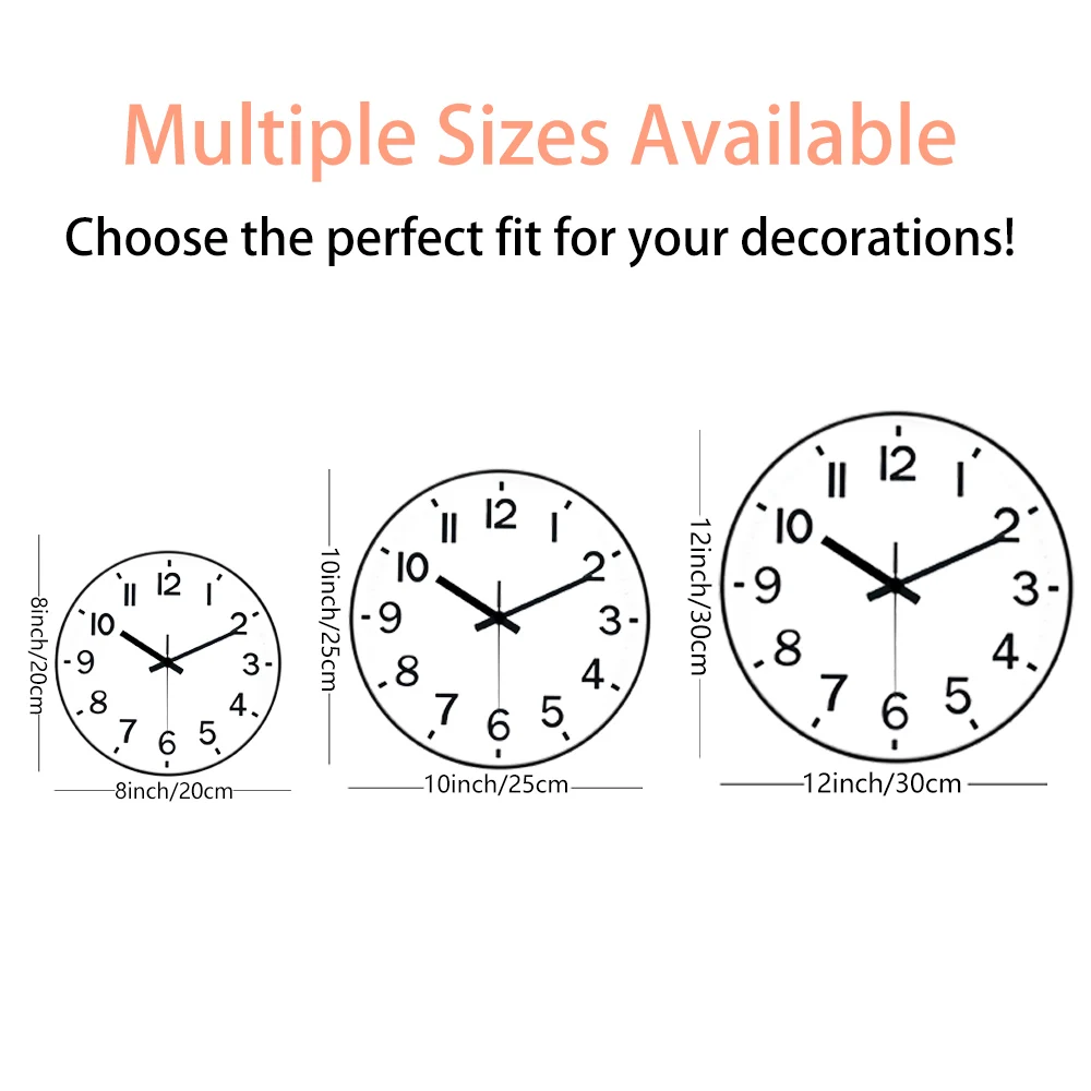Coastal Themed Wall Clock Vacation Style For Seaside Villas Coastal Living Rooms Bedrooms Wall Clock Noiseless thumbnail 5