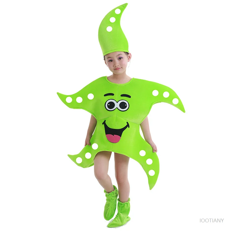 Children's Adorable Marine Animal Costumes Ocean-themed Party Outfits Starfish And Lobster Costumes Stage Performance Attire thumbnail 4