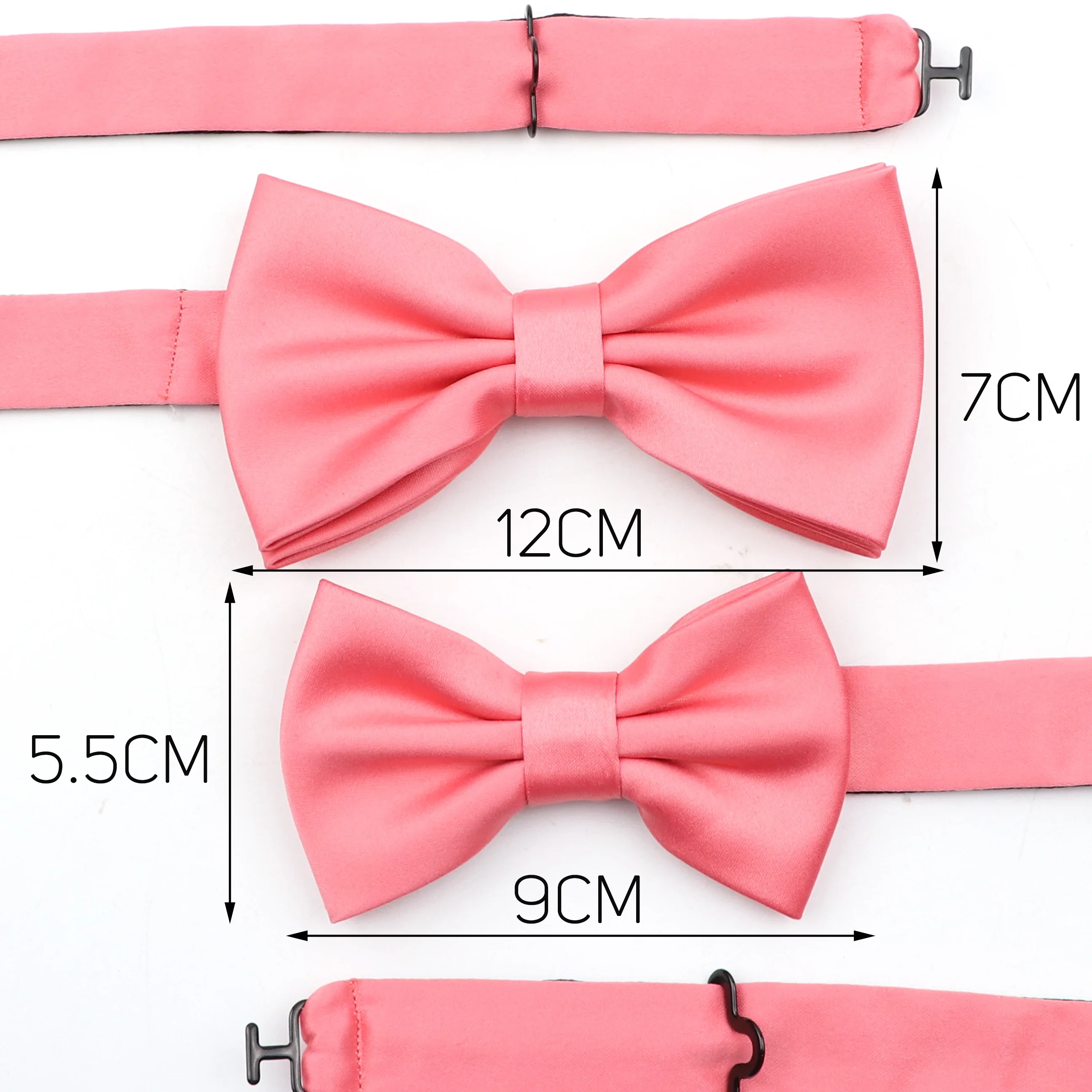 Hot Sale Sage Green Suspender Bowtie Brooch Set Romantic Wedding Y-Back Straps Braces Parent-Child  Butterfly Suit Skirt Gift thumbnail 3