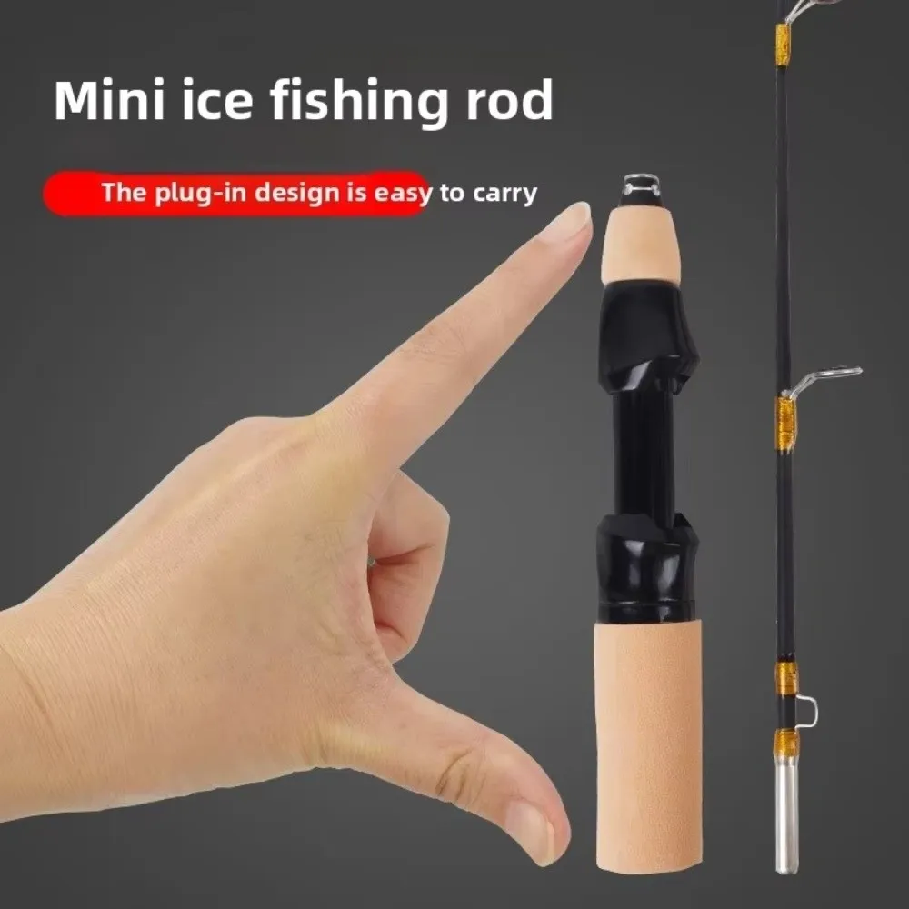 Mini Size Fishing Rod Combo Small Reel Lure Accessories Ultralight Reel Combo Set Ultralight Design Freshwater Fishing thumbnail 2