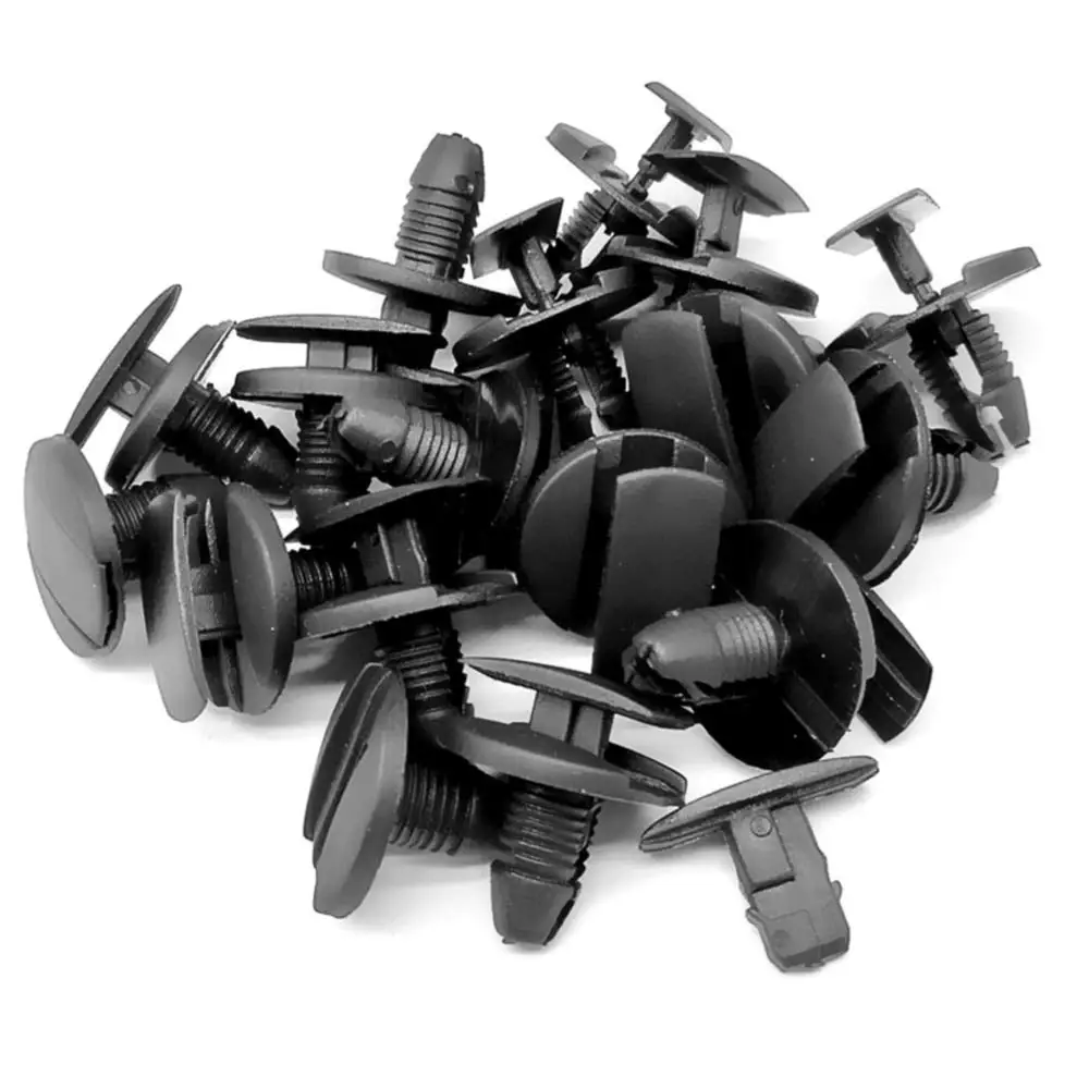 10-100X Car Bumper Rivet Fender Fixed Clamp Retainer Wheel Arch Mounting Trim Clip Fasteners For PEUGEOT Citroen 206 207 307 308 thumbnail 5