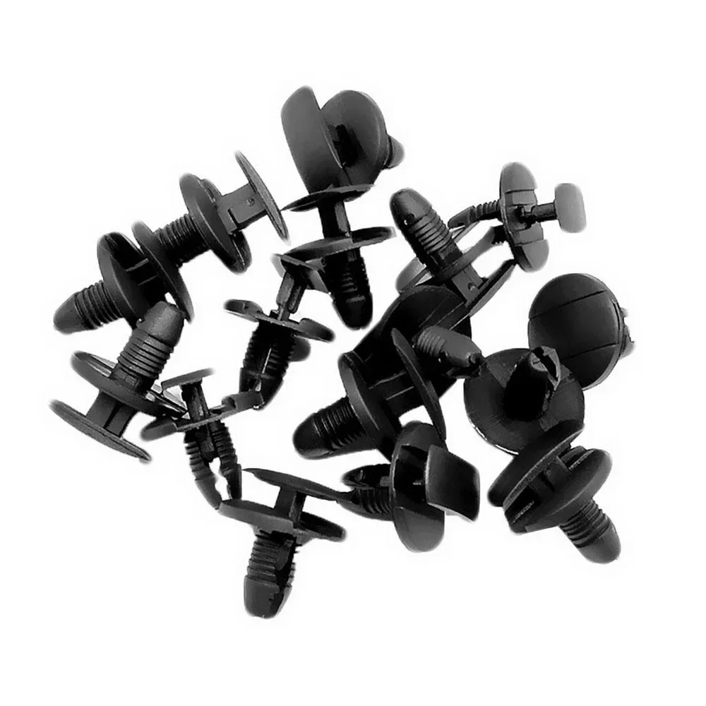 10-100X Car Bumper Rivet Fender Fixed Clamp Retainer Wheel Arch Mounting Trim Clip Fasteners For PEUGEOT Citroen 206 207 307 308 thumbnail 3