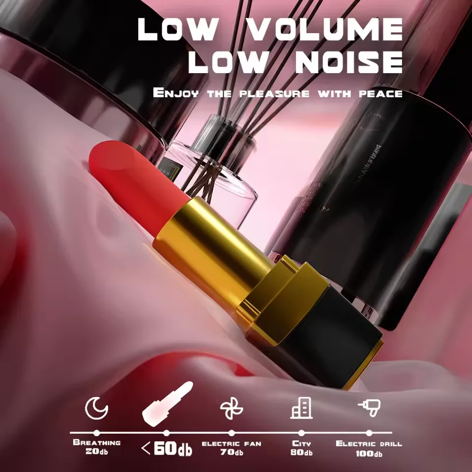 Bullet Lipstick G Spot Vibrator Female Mini Lipstick Clitoris Stimulator Powerful Nipple Massager Masturbation Sex Toy for Women thumbnail 4