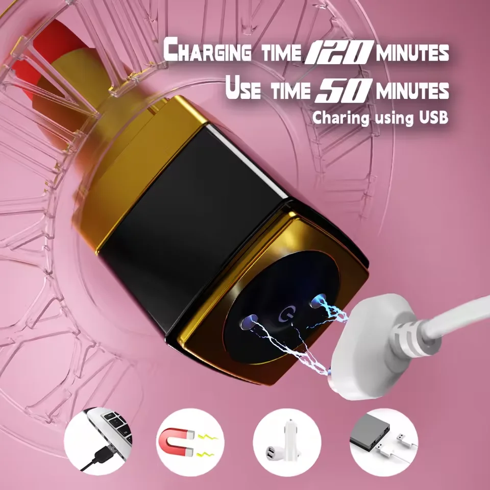 Bullet Lipstick G Spot Vibrator Female Mini Lipstick Clitoris Stimulator Powerful Nipple Massager Masturbation Sex Toy for Women thumbnail 6