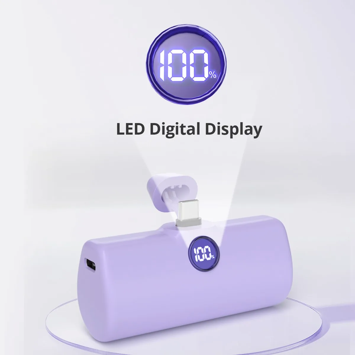 5500mAh Portable Charger Fast Charging Power Bank Compact Mini Powerbank for iPhone17 Samsung Xiaomi Cell Phone External Battery thumbnail 2