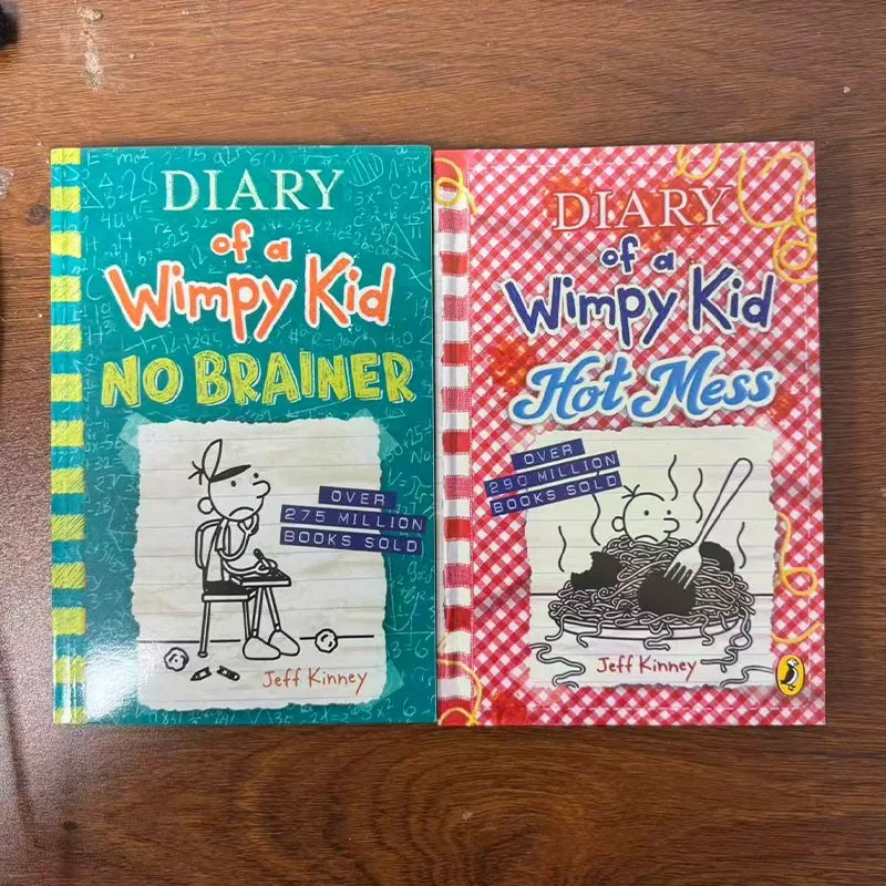 Vol.18 Vol.19 Diary Of Wimpy Kid English Book Children Fiction Books Manga Novel Books In English Manga Books