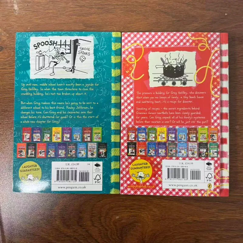 Vol.18 Vol.19 Diary Of Wimpy Kid English Book Children Fiction Books Manga Novel Books In English Manga Books thumbnail 2