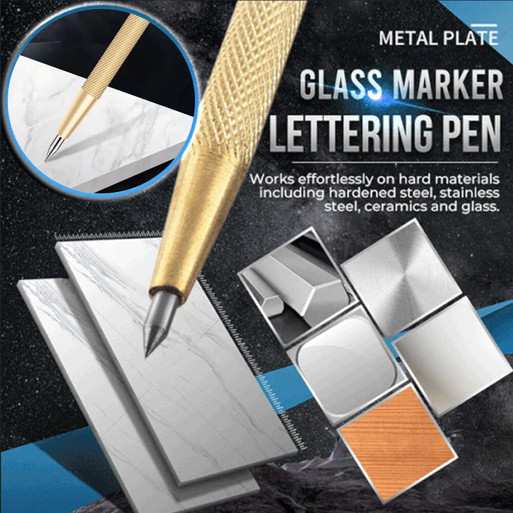 Professional Tungsten Carbide Engraving Pen for Glass Ceramic Tile Metal Wood Diamond Tip Scriber Etching Marker Marking Tool thumbnail 3