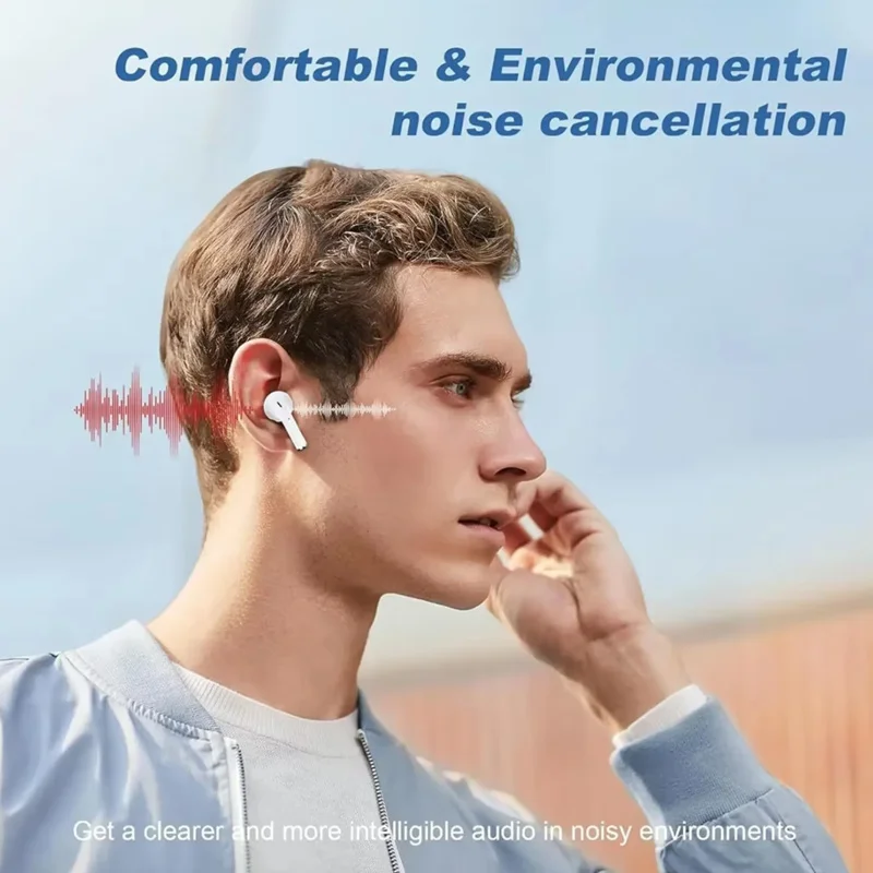 Razer Pro 4 Wireless Bluetooth Earphone 9D Stereo Headphone In-Ear HiFi Earbud HandsFree Headset With Microphone For iOS Android thumbnail 2