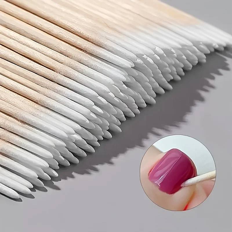 400 Pcs Nail Polish Corrector Pens - Portable Detail Nail Art Tools for Cuticle Repair, Dotting, Salon & Home DIY thumbnail 6