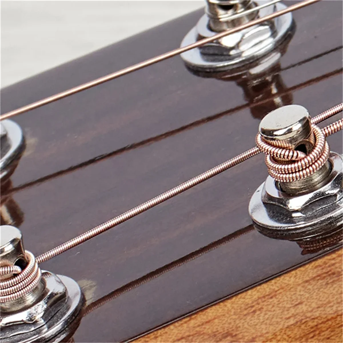 Miwayer  Acoustic Guitar Strings (6-Piece Set)  High Carbon Steel Core with Rust-Resistant Coating, Warm & Rich Tone thumbnail 3
