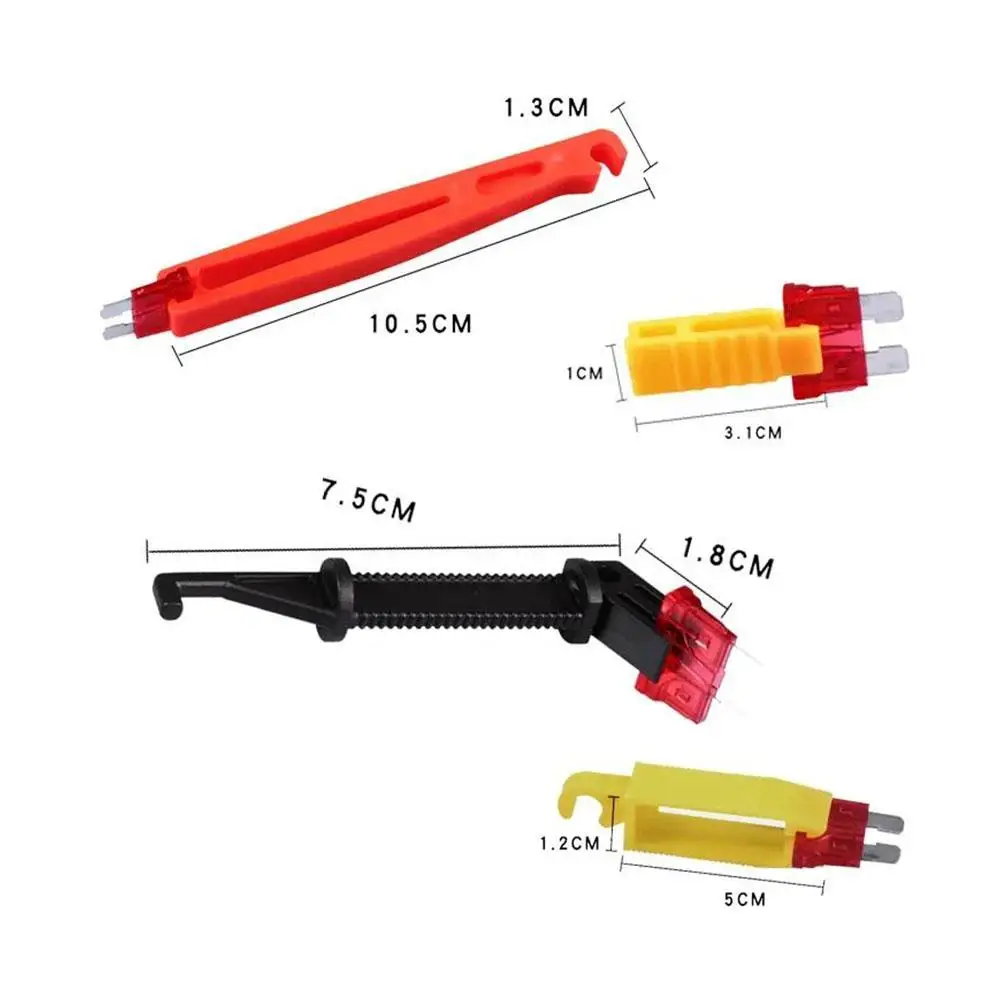 4Pcs Automobile Fuse Clip Car Fuse Extractor Fuse Remover Auto Fuse Plier for Car Fuse Holder Fuse Box Disassembly Tool thumbnail 6