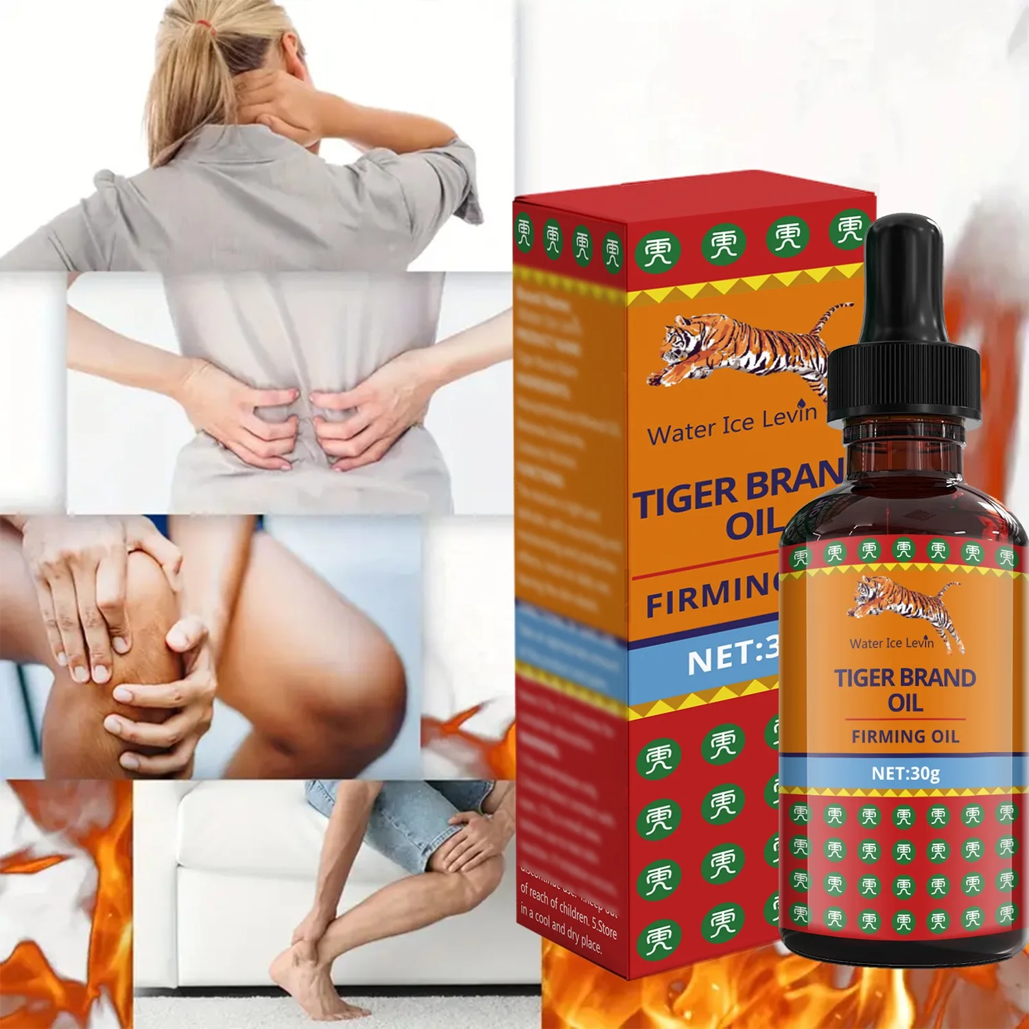 Tiger Balm Muscle Relaxation Massage Oil, Contains Vitamin E, Olive Blend, Deeply Moisturizing, Easy to Apply, Non-Greasy thumbnail 3