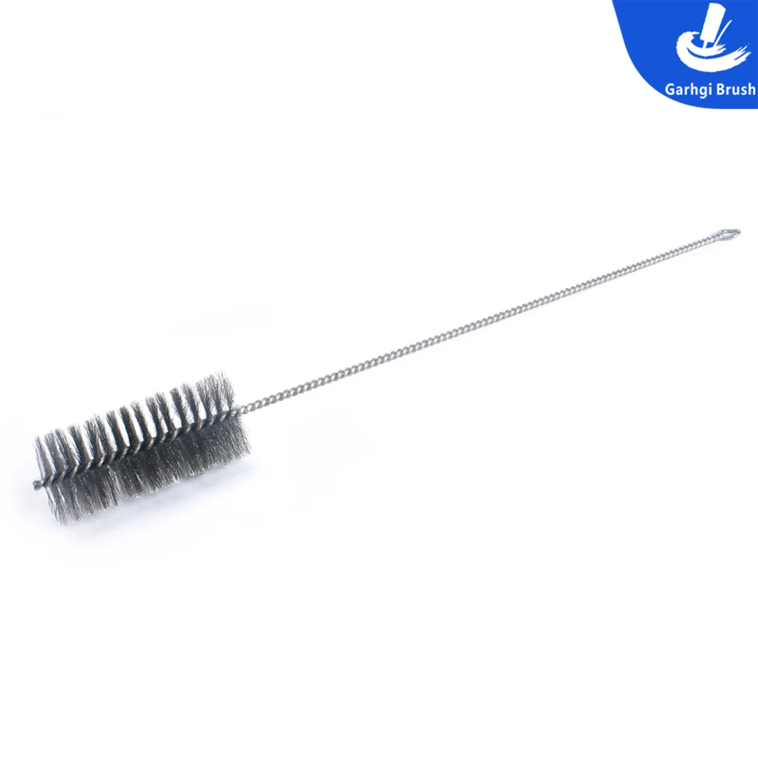500mm Extra Long Stainless Steel Wire Tube Brush Spiral Twisted Loop Pipe Bottle Narrow Bore Metal Deep Rust Cleaning Hand Tools thumbnail 2
