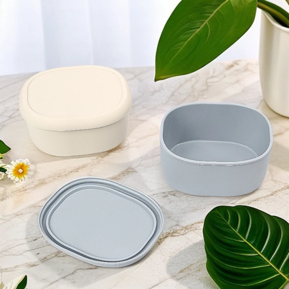 Reusable silicone containers - Large silicone food storage containers, BPA-free, airtight, dishwasher and refrigerator safe thumbnail 3