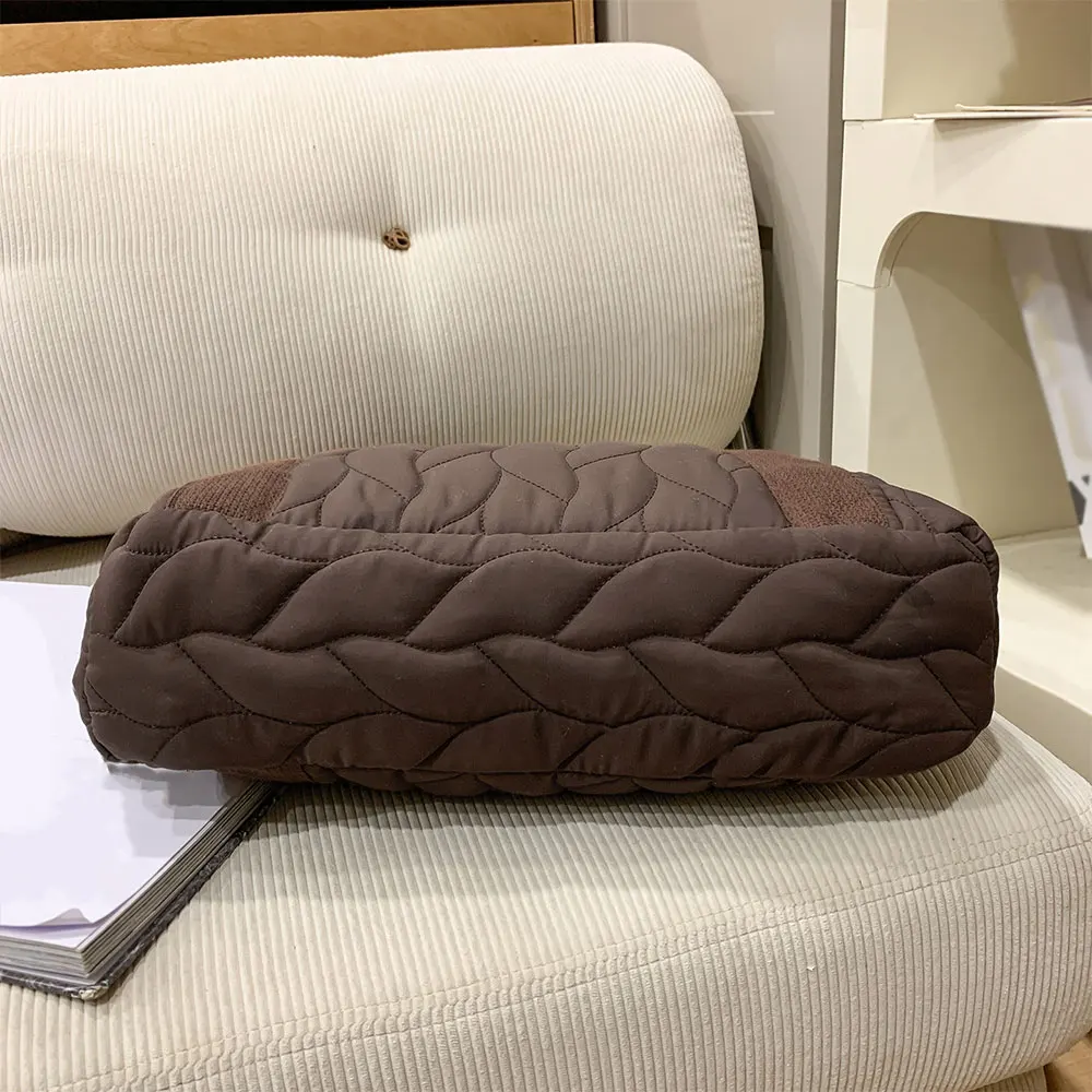 Autumn and Winter Large Capacity Bag New Handheld Big Bag Single Shoulder down Tote Bag Work Commuter Bag thumbnail 2