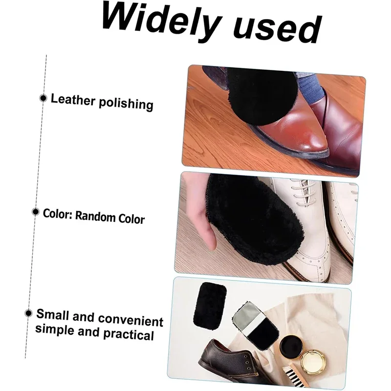 1pc Shoes Polishing Glove Multifunctional Leather Shoe Polishing Cleaning Cloth Soft Plush Shoe Shine Cloth Handheld Towel Brush thumbnail 3
