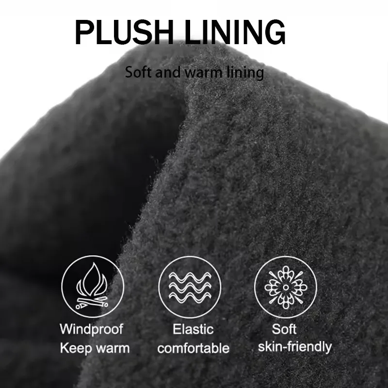 Winter Warm Gloves Touch Screen Windproof Non Slip Cold-proof Cycling Gloves Outdoor Men's Women's Running Hiking Skiing Gloves thumbnail 5