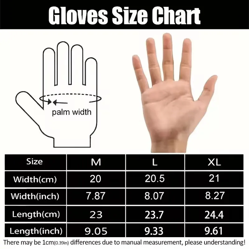 Winter Warm Gloves Touch Screen Windproof Non Slip Cold-proof Cycling Gloves Outdoor Men's Women's Running Hiking Skiing Gloves thumbnail 6