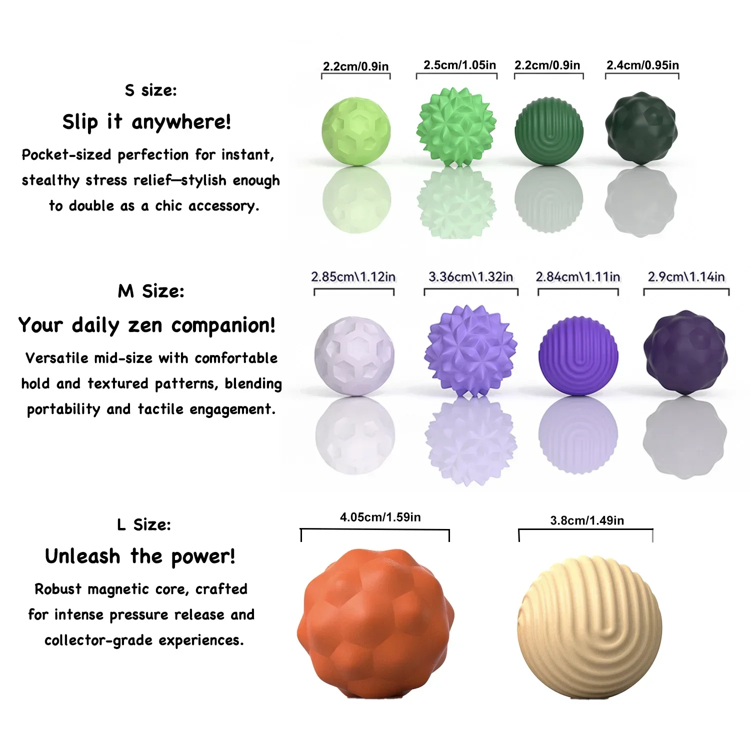 Magnetic Balls Fidget Toy EDC Anti Stress Relief Toy Antistress Anxiety Sensory Magnet Fidgeting for Adult Kids Autism ADHD Gift thumbnail 6