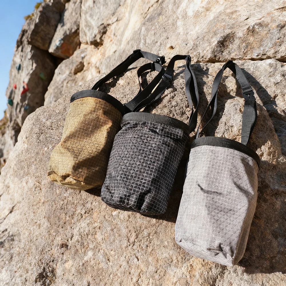 2026 Rock Climbing Chalk Bag Outdoor Bouldering Dry Magnesium Powder Waist Bag Climbing Equipment Storage Bag UHMWPE Fabric