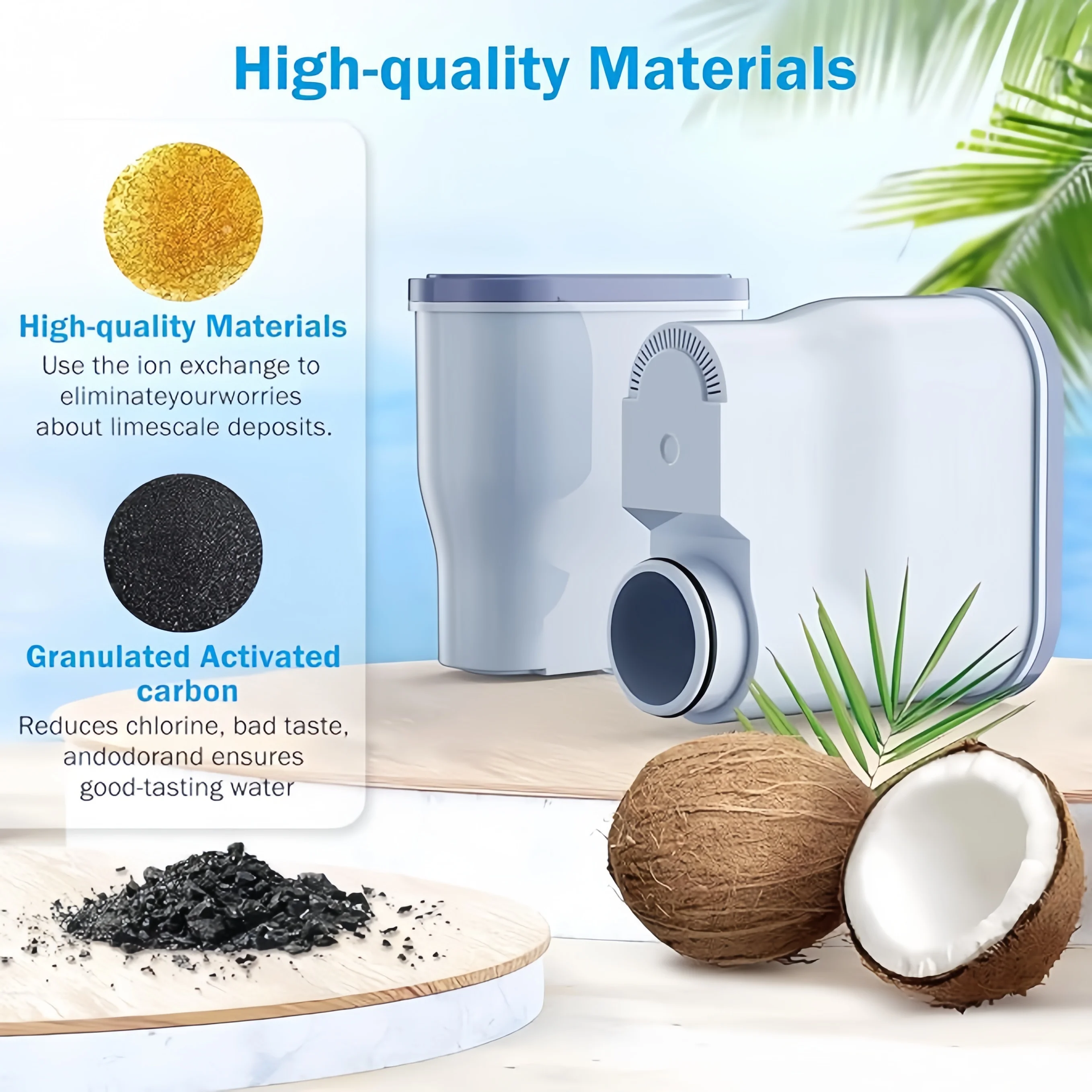 1/2Pack Replacement Coffee Water Filters, Compatible with Philips AquaClean CA6903 thumbnail 4