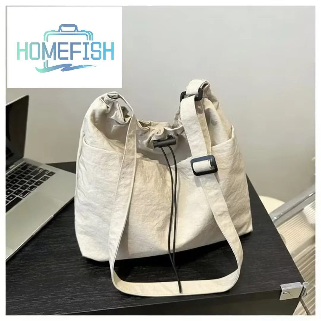 HOMEFISH Large Capacity Versatile Shoulder Bag for Women's Summer Popular Lightweight Crossbody Bag Minimalist Tote Handbag thumbnail 5