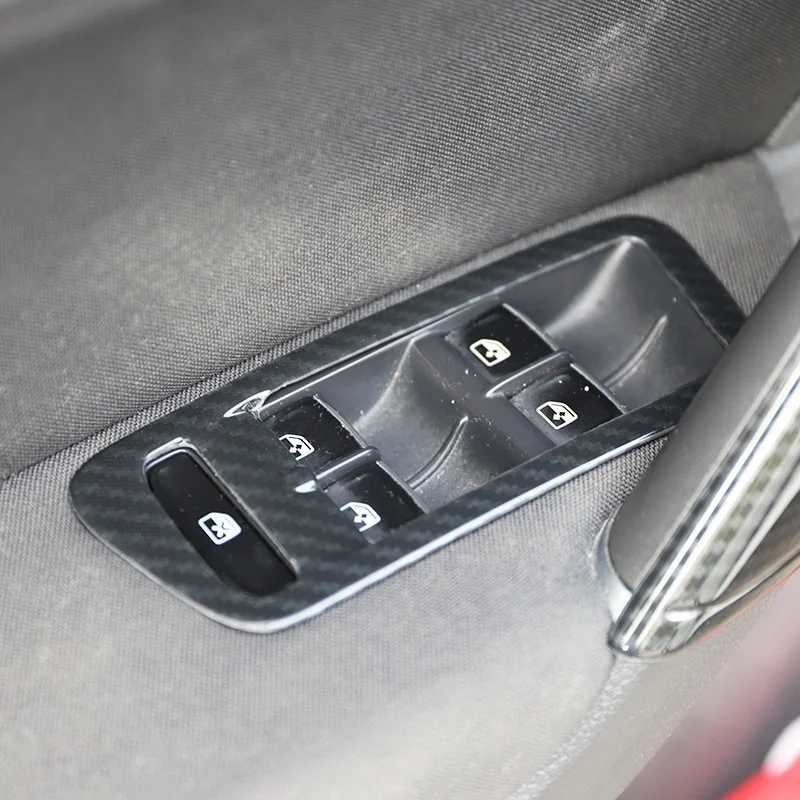 For Volkswagen Golf 7 2014-2020 Car Gear Panel Central Control Instrument Decorative Panel Interior Sticker Car Accessories thumbnail 2