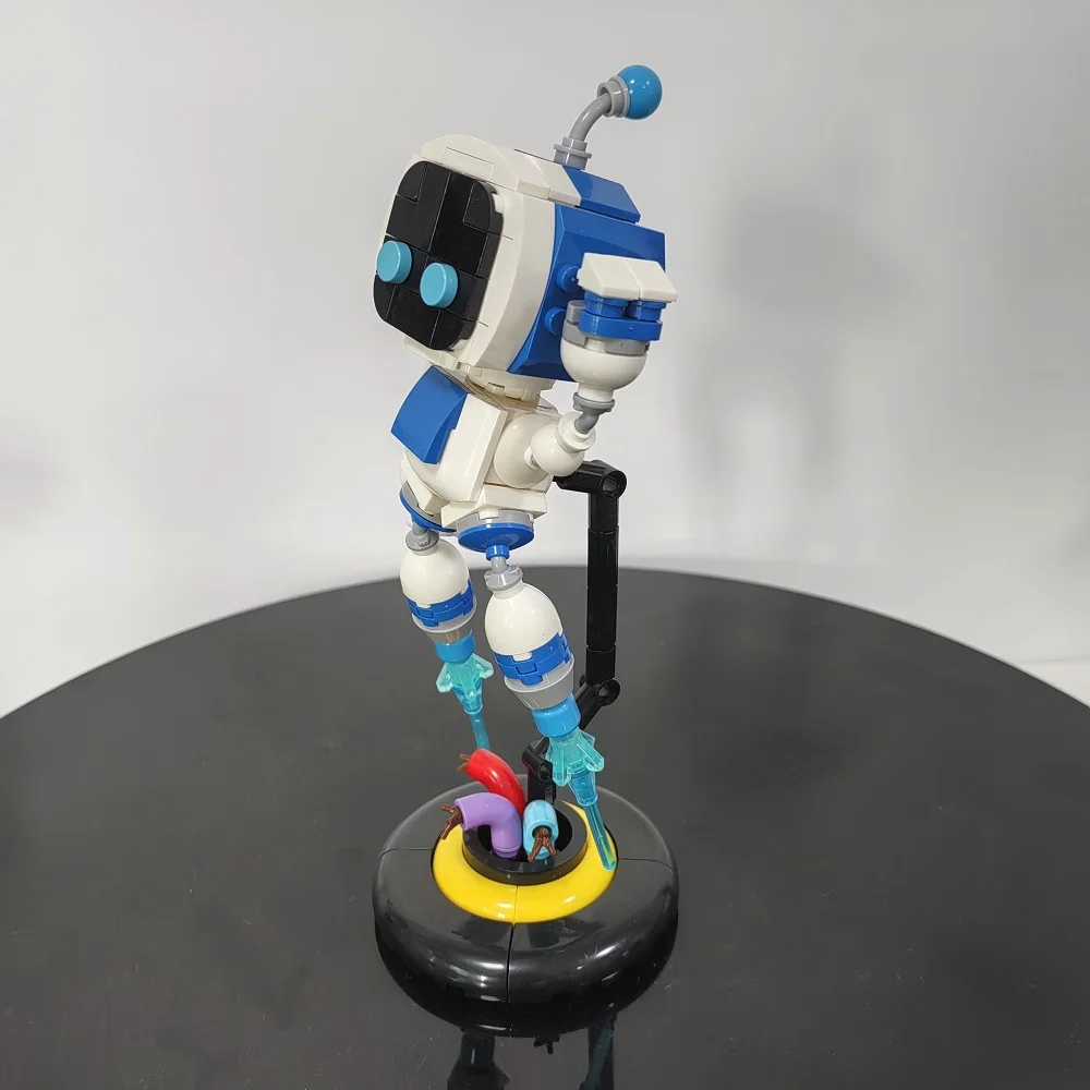MOC Classic Game Space Robot Figures Building Blocks DIY Educational Toys for Children Robot Gifts thumbnail 2