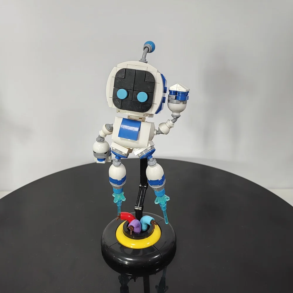 MOC Classic Game Space Robot Figures Building Blocks DIY Educational Toys for Children Robot Gifts thumbnail 3