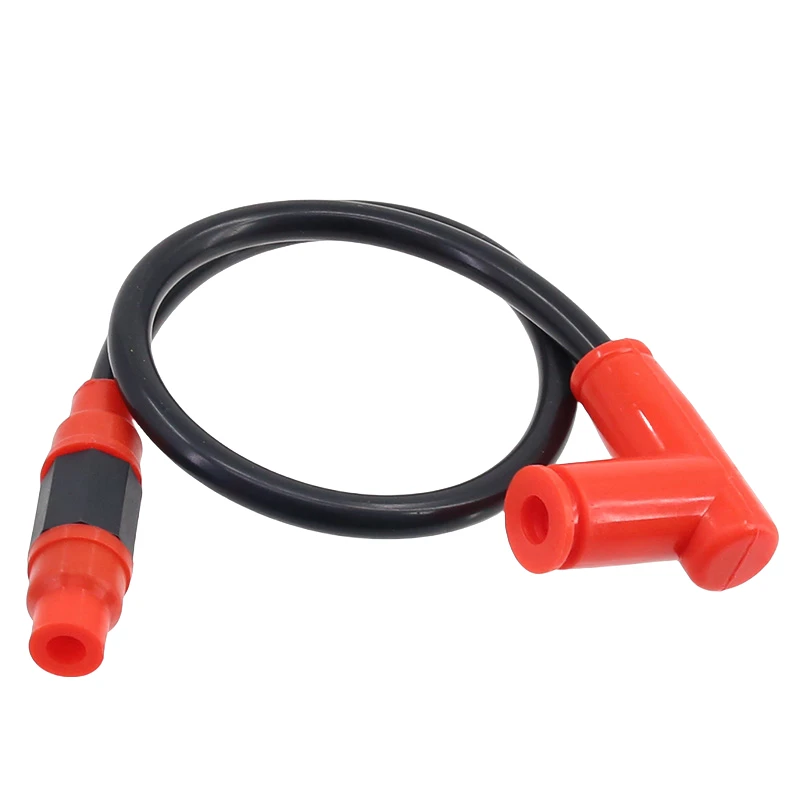 Motorcycle High quality silicone rubber Lgnition Coil Spark Plug Iridium Power Cable For off-road motorcycle thumbnail 3