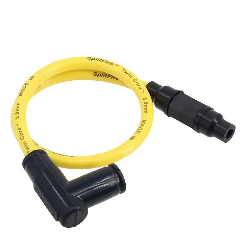 Motorcycle High quality silicone rubber Lgnition Coil Spark Plug Iridium Power Cable For off-road motorcycle thumbnail 4