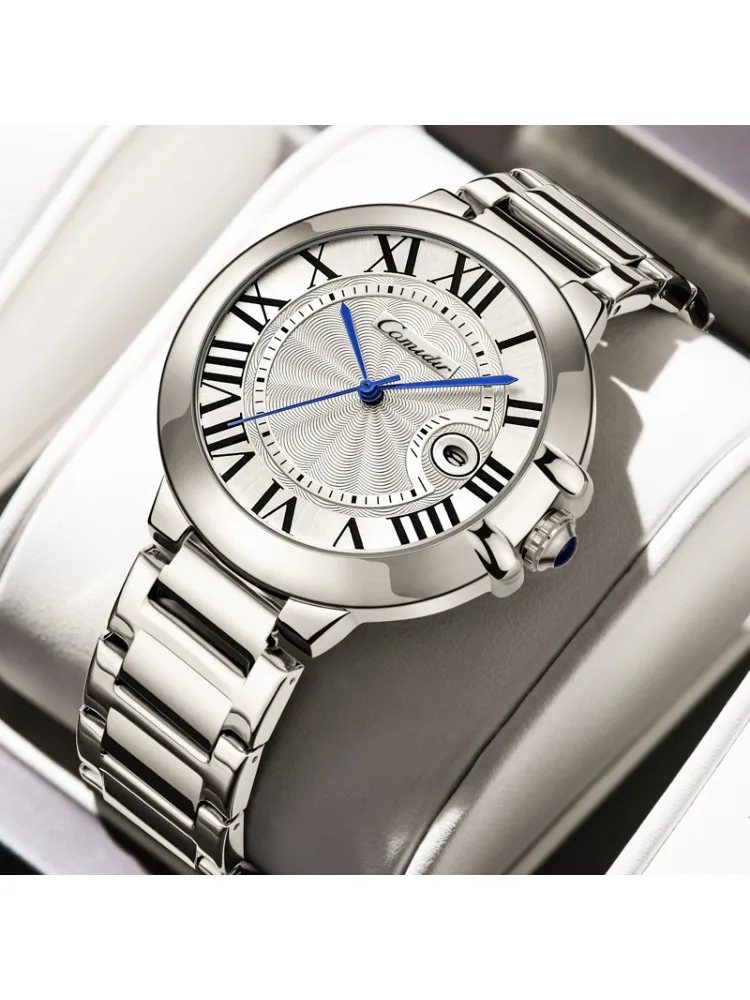 Blue Balloon Men's Watch Men's Waterproof Fashion Business Quartz Mens Warches Roman Numeral thumbnail 6