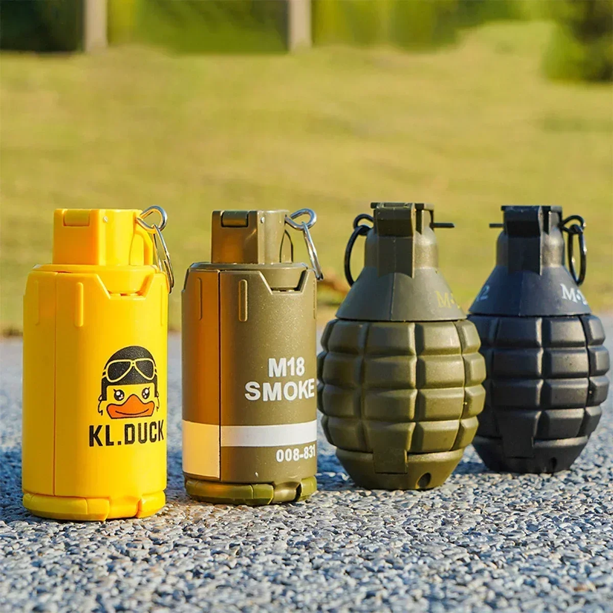 Tactical Plastic Hand Grenades Toy Dummy Simulation Grenade Model for Outdoor Airsoft Paintball Role Play Prop CS Battle Game