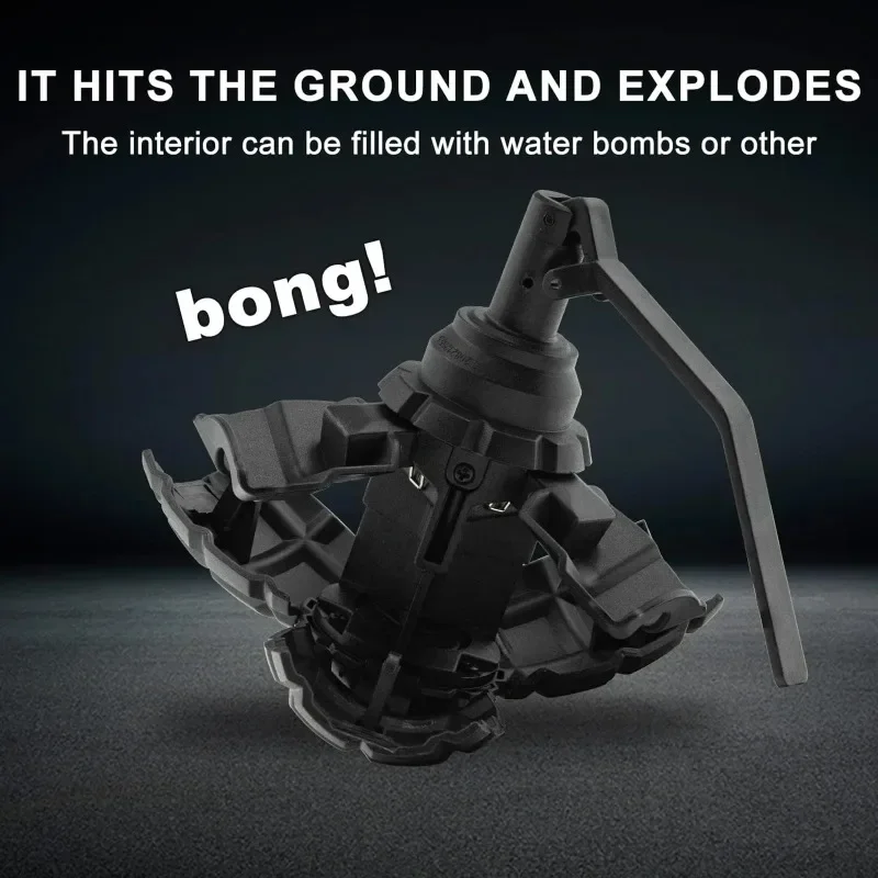 Tactical Plastic Hand Grenades Toy Dummy Simulation Grenade Model for Outdoor Airsoft Paintball Role Play Prop CS Battle Game thumbnail 4