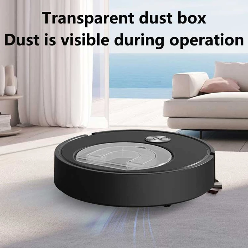 2026 New Intelligent Sweeping Robot Fully Automatic Sweeping Machine 3 In 1 Vacuum Cleaner Can Independently Remove The Dust Box thumbnail 5